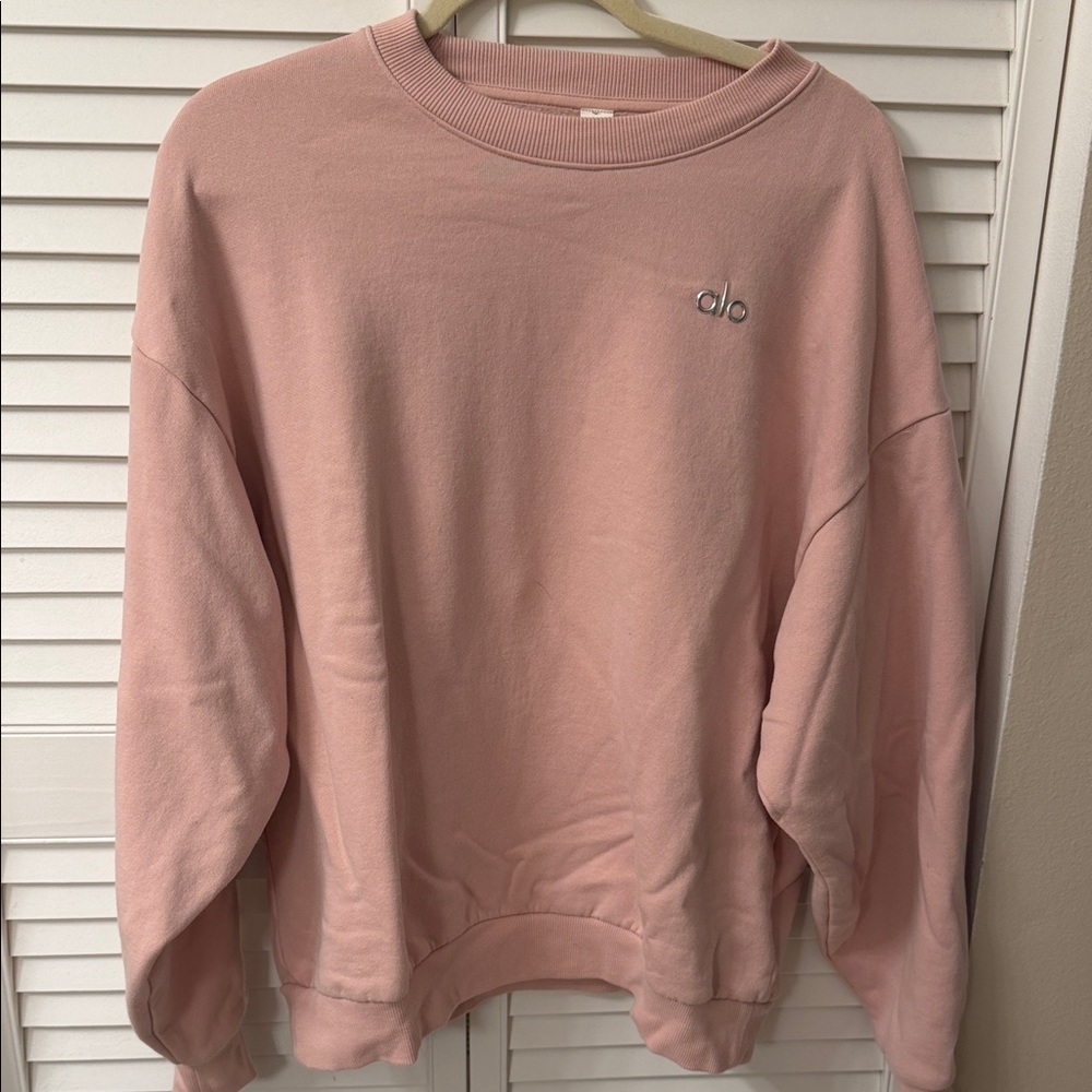 ALO Yoga Pink Sweatshirt